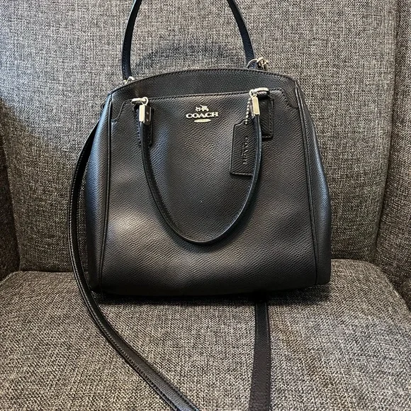 Coach Black Purse - Picture 1 of 6